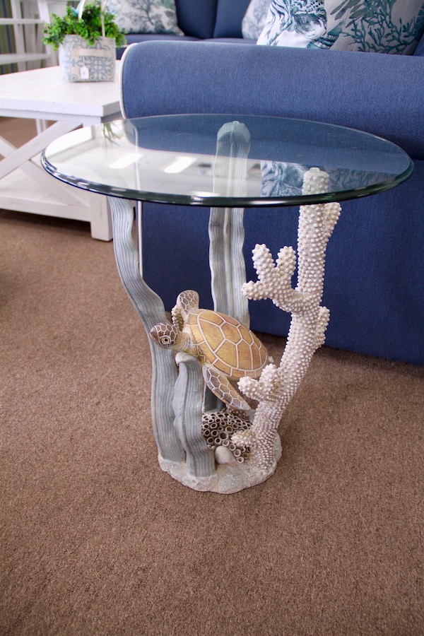 turtle accent table